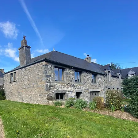 Charmante Maison Bretonne En Pierre Langourla Exterior photo